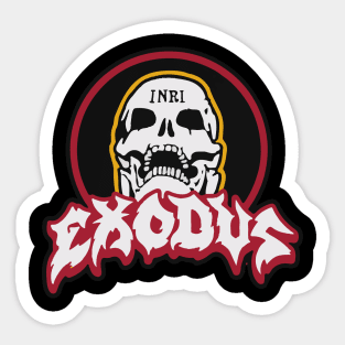 exodus band Sticker